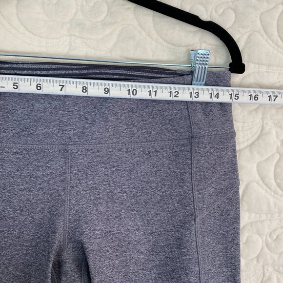 MPG Yoga Capris Leggings with Zipper Pocket Gray Size Medium - Picture 9 of 12